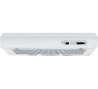 Indesit ISLK66FLSW 60cm Visor Cooker Hood in White 3 Speed Fan