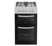 Indesit 50cm Gas Cooker - White - A+ Rated