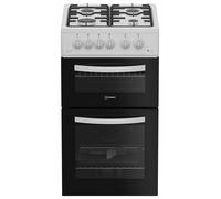 Indesit ITG5GMW Gas Cooker with Separate Grill A+