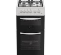 Indesit ITG5GMW Gas Cooker with Separate Grill A+