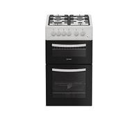 Indesit ITG5GMW Gas Cooker with Separate Grill A+
