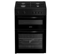 Indesit ITG6GB Gas Twin Cooker 60CM - 72L with Auto Ignition