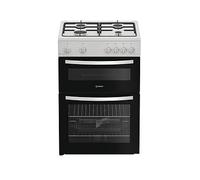 Indesit ITG6GW 60cm Gas Cooker - White - A+ Rated, White