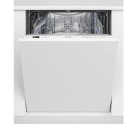 Indesit D2IHD526UK Fully Integrated Standard Dishwasher - White Control Panel - E Rated, White