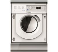 Indesit Push&Go 7kg 1200rpm Integrated Washing Machine - White BIWMIL71252
