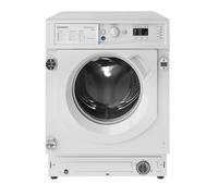 Indesit Push&Go 8kg 1400rpm Integrated Washing Machine - White BIWMIL81485
