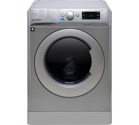 Indesit BDE96436SVUK Washer Dryer in Silver 1400 Spin 9kg 6kg D Rated