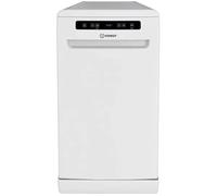 Indesit Push&Go IN2FD10CS70WUK Slimline Dishwasher 45cm - White - 10 Place Settings - Energy Efficient - Fast Wash - Compact Freestanding Kitchen Dishwasher
