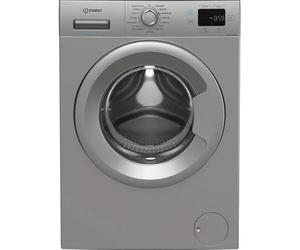 Indesit Push&Go IP 846S 8kg Freestanding Washing Machine - Silver - Push&Go One-Touch Programmes, 1400rpm Spin, Energy Efficient, Quick Wash, Cotton, Mixed, Delicates & Eco Cycles
