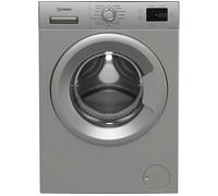 INDESIT Push&Go IP 846S PUSH&GO UK 8 kg 1400 Spin Washing Machine - Silver, Silver/Grey
