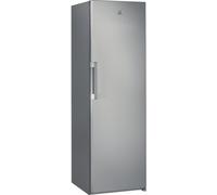 Indesit SI62S Tall Larder Fridge, Silver, E Rated, Freestanding, 869991670780 E
