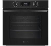 Indesit Turn&Go Electric Single Oven - Black