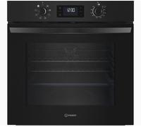 Indesit Turn&Go Electric Single Oven - Black