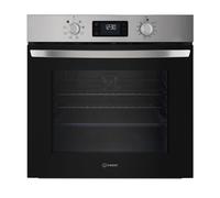 Indesit IO253XUK Built In Electric Single Oven in Stainless Steel 66L