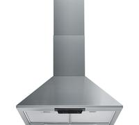 Indesit UHPM63FCSX 60cm Chimney Cooker Hood in St Steel 3 Speed Fan