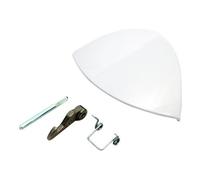 Indesit Door Handle Kit, Plasic, White, Standard