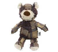 Indestructible Bear Dog Toy for Aggressive Chewers, 11 inches Strong Dog Toys, Indestructible Bear Squeaky Plush Dog Toys, Stuffed Bear Chewing Toy for Pets, Reduce A-nxiety and Boredom