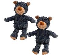 Indestructible Bear Dog Toy Unbreaka Bear Dog Toy Strong Dog Toy - 2Pcs Plush Toy Bear, Unbreakable Squeaky Bear Plush Dog Toys, Mighty Plush Bear Dog Toys, Interactive Dog Chew Toy for Powers Chewers