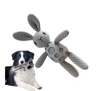 Indestructible Dog Chew Toy,Interactive Bunny And Lamb Cute Chewing Doll | Home Bedroom Decoration Plush Puppy Sound Toy For Grinding