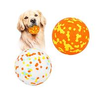 Indestructible Dog Toys - High Bounce Rubber Balls for Small to Large Dogs - Durable, Interactive Fetch Toys for Water Play