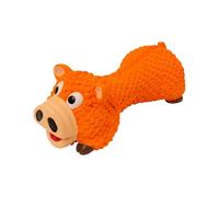 Indestructible Dog Toys - Small Medium Breed Squeaky, Animal Shape Puff, Teething | Interactive Play Supplies for Puppies, Noise Toy Without Stuffing, Enrichment Training Ha