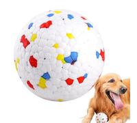 Indestructible Floating Dog Balls - Solid Rubber Bouncy Dog Ball | Tennis Balls For Dogs Aggressive Chewers | Large & Medium Dogs | Bite Resistant Dog Ball Teething Balls, Pet Ball Toy