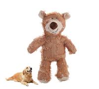 Indestructible Robust Bear Dog Toys, 2024 New Upgraded Indestructible Dog Toys to Keep Them Busy,Robust Bear Dog Squeak Chew Toy,Durable Squeaky Dog Toys for Heavy Chewers for Large Small Dogs