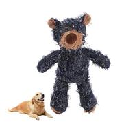 Indestructible Robust Bear Dog Toys,Robust Bear Dog Squeak Chew Toy, Indestructible Dog Toys to Keep Them Busy,Resistant Squeaky Dog Toys,Stuffing Dog Toys for Large Small Dogs