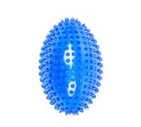 Indestructible Spiky Dog Toy - Tough Teething Ball with Squeak Sound, Chew-Resistant Pet Toys | Fun Outdoor Play Ball for Energetic Dogs, Safe Rubber Toy for Puppy and Adult Dog Breeds