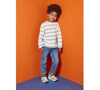 Indestructible Straight Leg Relax Jeans, Easy to Slip On, for Boys double stone