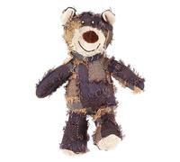 Indestructible Sturdy Bear Dog Toy | Squeaking Plush Chew Accessory | Interactive Heavy Chewer Tool | Durable Fabric Doll Designed To Keep Pet Busy Stimulated for Large Small Puppy