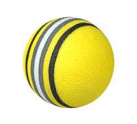 Indestructible Tennis Silent EVA Chew For Small And Puppies Interactive (Yellow, One Size)