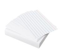 Index Cards 3x5 Ruled - Goefun 90LB 100 Pack White Lined Note Cards 3 x 5 Flashcards for Studying, Note Taking and To Do List