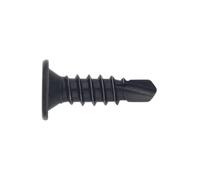 INDEX Fixing Systems BCP N 4.2 x 23 mm Black Zinc Plated Phillips Self Drilling Screws (Pack of 500)