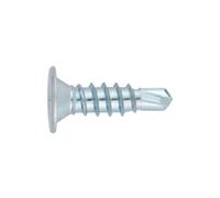 INDEX Fixing Systems BCP Z - Pack of 500 Phillips Self Drilling Screws with Extra-Flat Head and Phillips Imprint (Zinc Coating), BCPZ4214