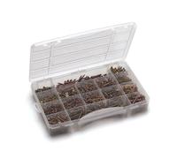 Index Fixing Systems MLTPPOT301 Case with 1742 Pieces for DIY, Grey