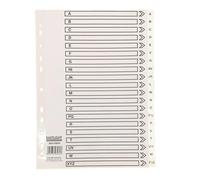 Index Polypropylene A4 A-Z White