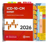 Index Tabs for AAPC Version ICD-10-CM Expert 2026, 72 Color-Coded Medical Coding Tabs, Complete Tabs Set with Blanks,Alignment Card, Bookmark, Page Numbers Sheet, Laminated Durable (Book Not Included)