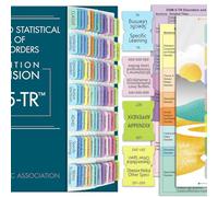 Index Tabs for DSM-5-TR, 94 Printed DSM-V-TR Tabs with Blank Tabs, Color-Coded with Alignment Card & Abbreviation Description Cards for The Diagnostic and Statistical Manual of Mental Disorders