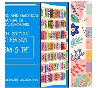 Index Tabs for DSM-5-TR, DSM-5, 18 Blank Tabs Included, Color-Coded and Laminated, with Alignment Guide…