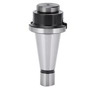 Indexable End Mill Holder for CNC Milling Machines Hardened HSS Boring Tool Holder with 1-1/2"-18UNF Thread, NT40 Taper, M16 Shank