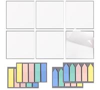 Indexes Tabs Translucent Sticky Tabs Rectangle and Arrows Sticky Notes Flags Page Markers for School Office Rectangle and Arrows Notes Translucent for School
