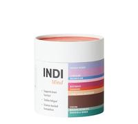 INDI Lion's Mane Mushroom Powder Supplement - Nootropic Brain Support for Focus & Mental Clarity - 15:1 Extract with Magnesium, CoQ-10 & Rhodiola - Chocolate Flavour, Vegan & Made in UK - 28 Servings