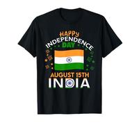 India 79th Independence Day Indian Pride India Flag T-Shirt
