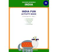 India Activity Book for Kids Ages 4-8: Coloring Pages, Word Search, Dot to Dot, Mazes and Tracing - India Explorer Series Book 1: 54 Fun Pages About ... - Perfect for Indian Diaspora Families