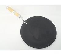 India Bazaar Longlife 28cm Super Traditional Roti Tawa/Chappati Tawa/Crepe Pan/Tava/Heavy Duty