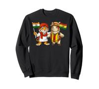 India Bolivia Flag Indian Roots Bolivian Indian Heritage Sweatshirt