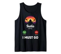 India Calling I Must Go Tank Top