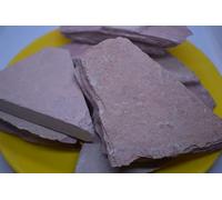 India Clay Pink Shale Stone 200 Grams (Chalk)