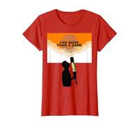 India Cricket 2024 More Than Jersey Flag India Cricket T-Shirt, Women, Red, Large